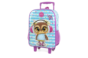 MOCHILETE LUXCEL ESCOLAR VIOLETA CORUJA UN