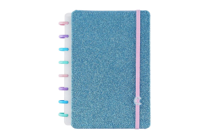 CADERNO INTELIGENTE LETS GLITTER OCEAN BLUE - GRANDE