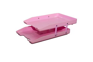 PORTA CORRESPONDENCIA DUPLA MOVEL ROSA