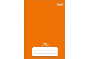 CADERNO BROCHURAO CD UNIVERSITARIO D+ LARANJA 48F